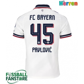 Bayern Munich Aleksandar Pavlovic #45 Replik Auswärtstrikot 2026-27 Kurzarm